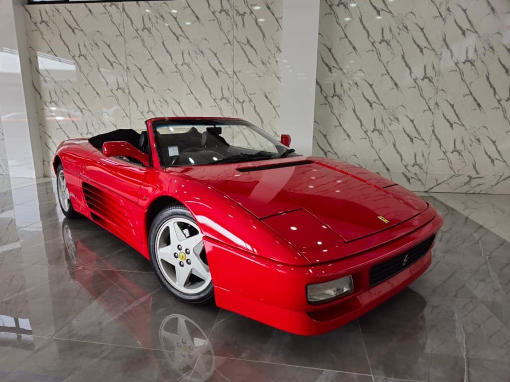 1994 Ferrari 348 Spider  in red