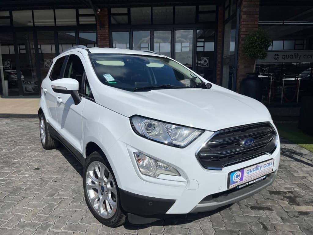 2021 Ford EcoSport 1.0 EcoBoost Titanium in white