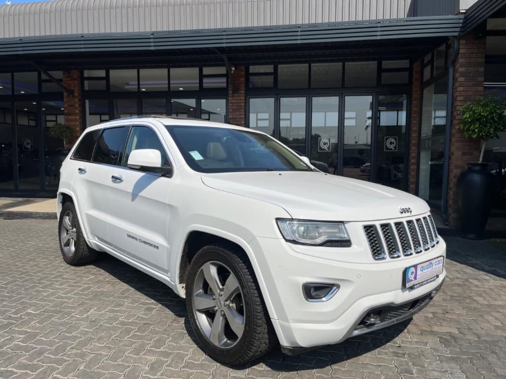 2016 Jeep Grand Cherokee 3.6 Overland in white