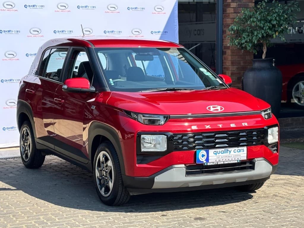 2026 Hyundai Exter 1.2 Premium Auto in red