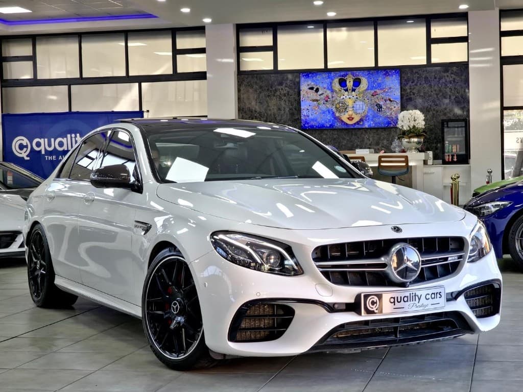 2017 Mercedes-Benz E Class E63 S 4Matic in white