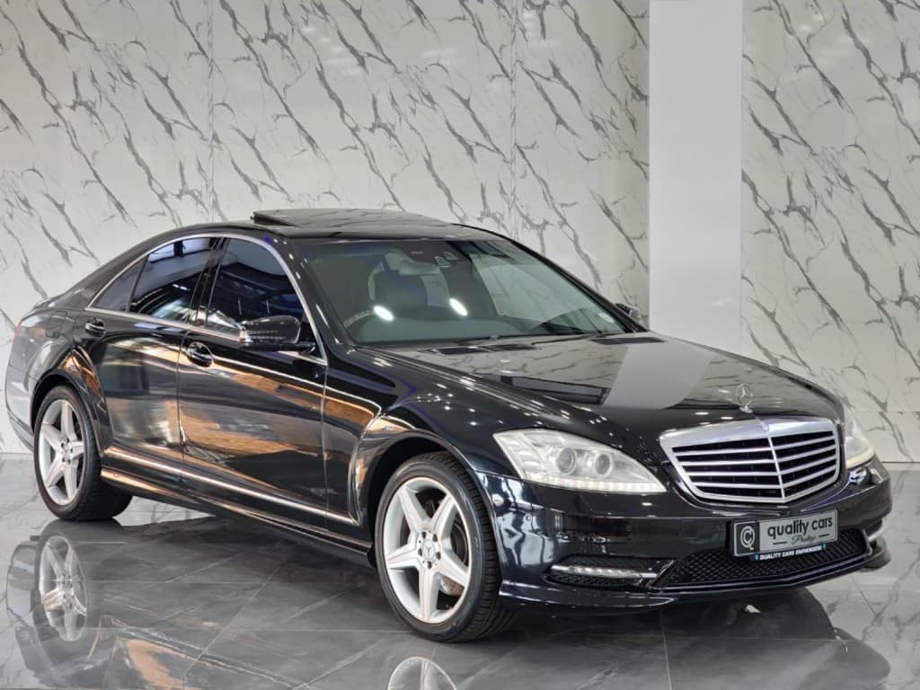 2011 Mercedes-Benz S Class S500 BE in black
